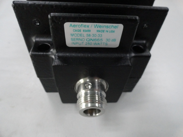 New 58-30-33 30dB high power attenuator DC-5GHZ Weinschel