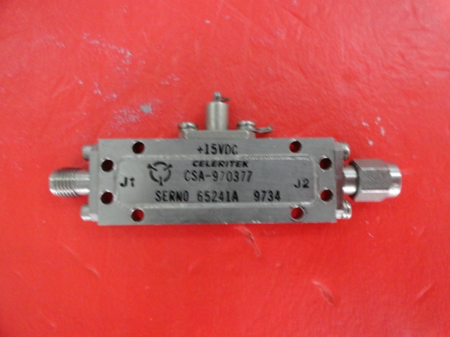 Supply CELERITEK amplifier 15V SMA CSA-970377