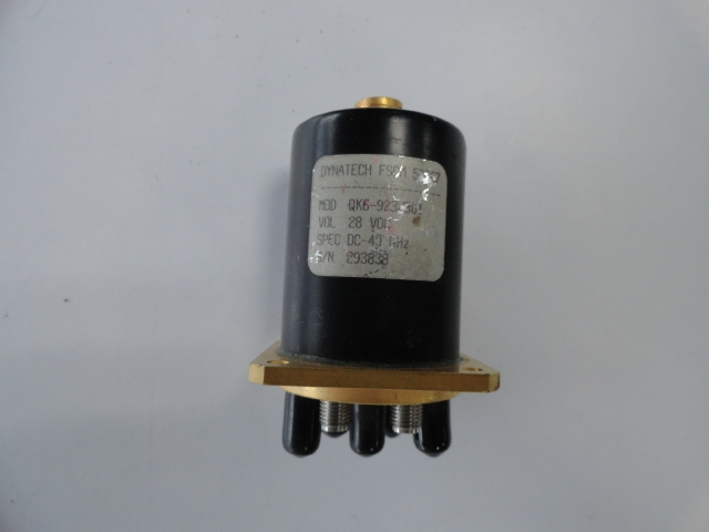 FSCM QK6-923J801 DC-40GHZ DYNATECH one minute six RF switch 3.5mm 28V