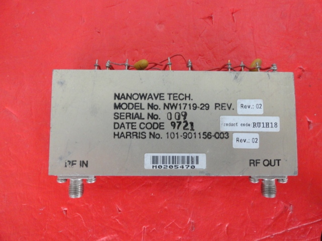 Supply amplifier 23GHZ SMA NW1719-29