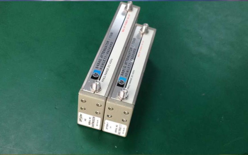8494G+8495G DC-4GHZ 0-81dB 10+1dB HP step process control step attenuator SMA