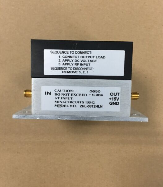 ZHL-0812HLN 800-1200MHz 26DBM Mini-Circuits RF low noise amplifier