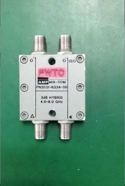 2031-6334-00 4.0-8.0GHZ M/A-COM radio frequency 180 degree 3dB bridge SMA