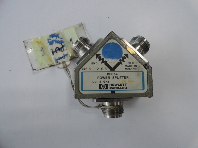 11667A DC-18GHZ HP/Agilent one minute two power distributor 50 euro N 0.5W