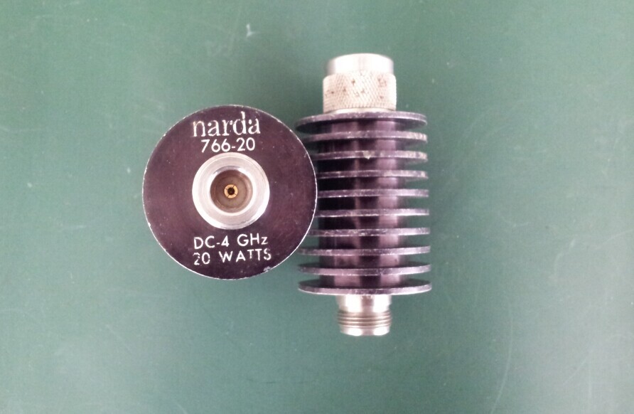 766-20 DC-4GHZ 20dB 20W Narda coaxial fixed attenuator N