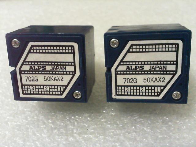 Japan ALPS Lovell. British - ah double power amplifier potentiometer 50KAX2// two rows of the Hexapod.