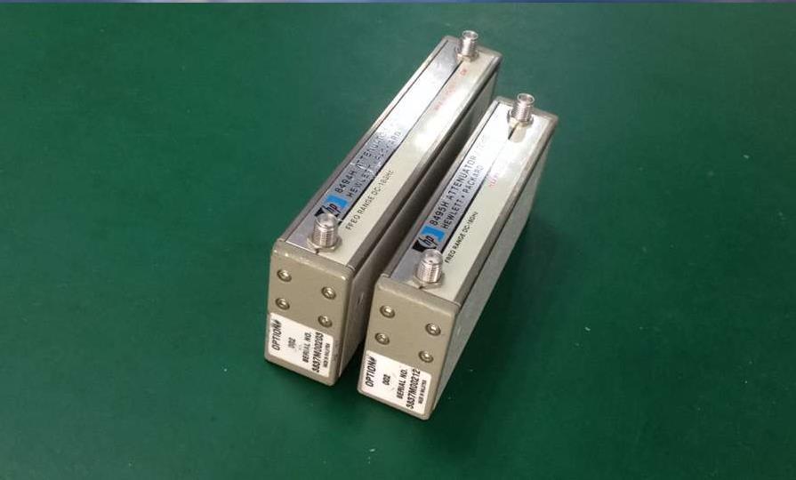 8495H+8494H DC-18GHZ 0-81dB 10+1dB HP step process control step attenuator SMA