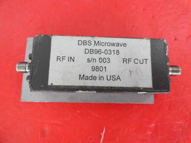 Supply NARDA amplifier 15V SMA DB96-0318