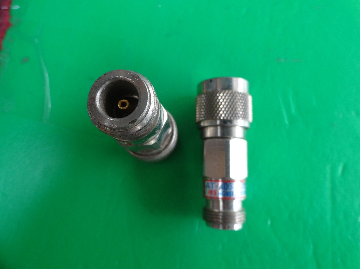 Hirose HRS AT-406 DC-13GHz 6dB 2W N coaxial fixed attenuator