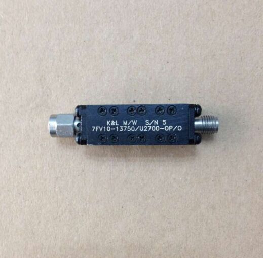 7FV10-13750/U2700-OP/O 12.3-15.2GHZ K&L RF bandpass filter SMA