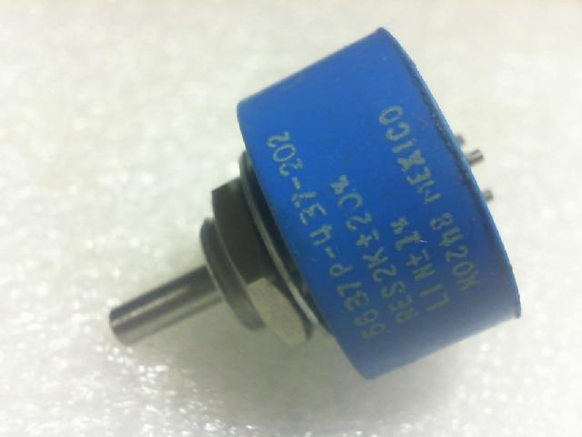 Precision multi circle potentiometer.6637-437-202 precision multi circle potentiometer 2K/360 degree