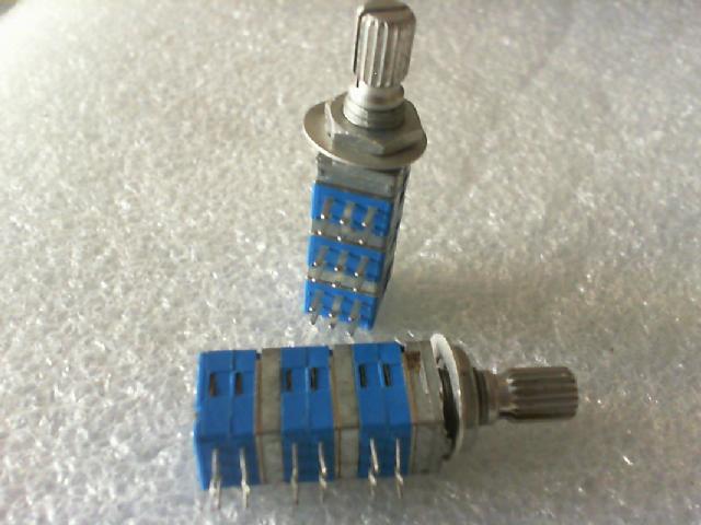 Taiwan potentiometer..6 500K//6 even...
