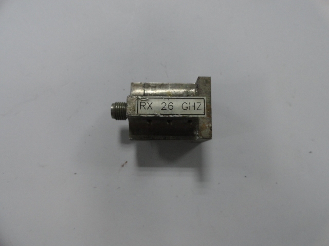 Supply transceiver 38GHZ RX 26GHZ TX waveguide interface to SMA