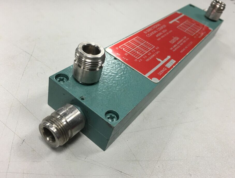 Narda 3024 20dB 4.0-8.0GHZ high frequency broadband coaxial bidirectional coupler N/J-N/F