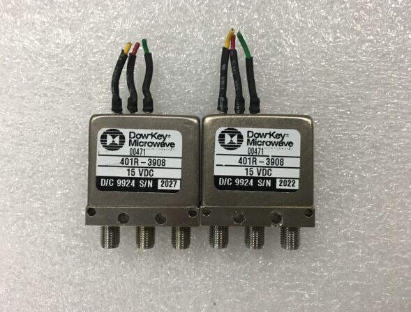 DOW-KEY 401R-3908 DC-18GHZ SPDT 15V SMA connector