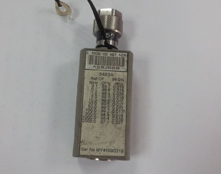 8483A 10MHZ-2GHZ Agilent 75 power probe -30dBto+20dB 1uW-100mW