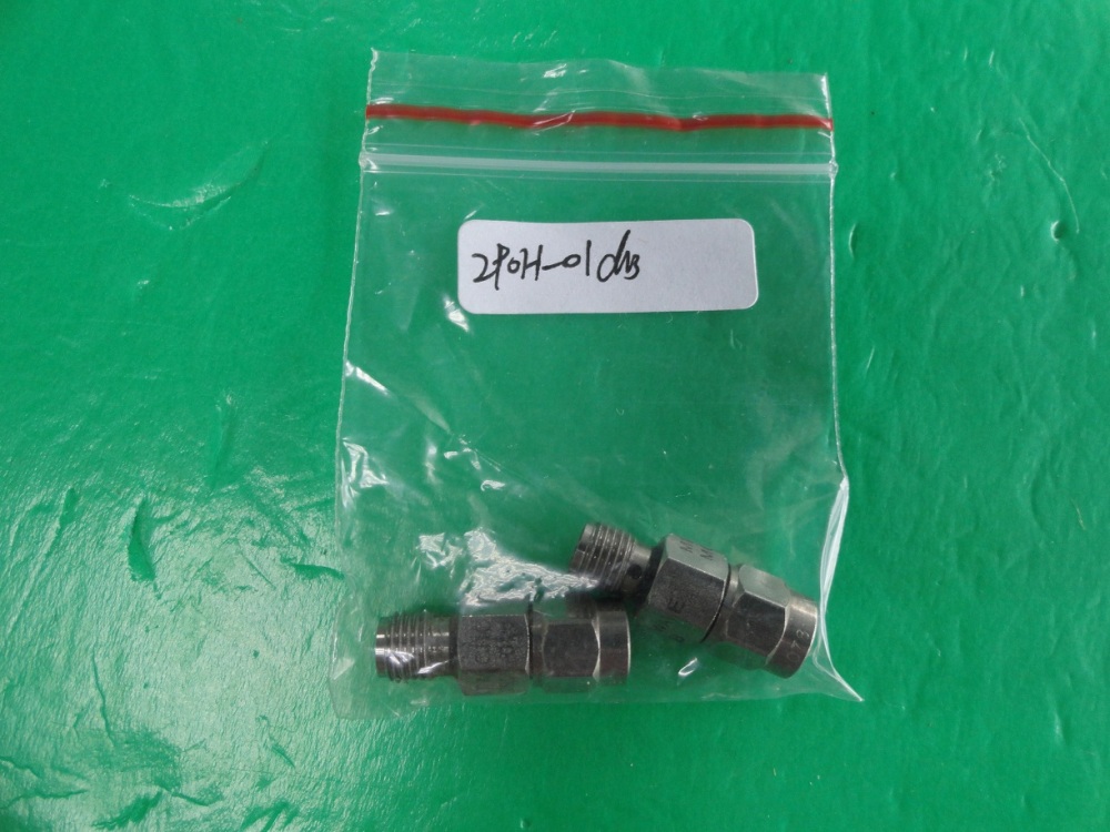290H-01dB DC-18GHz 1dB MIDWEST coaxial fixed attenuator SMA 2W