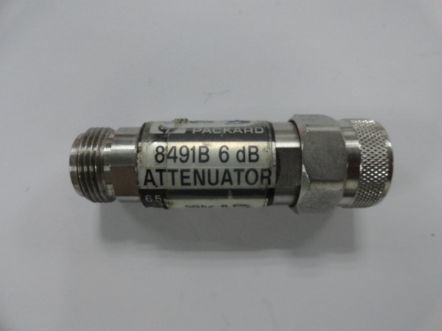 8491B DC-18GHZ HP coaxial fixed attenuator 10dB 20dB N 6dB