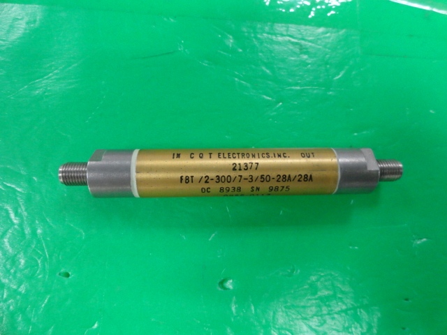 296.5MHZ-303.5MHZ band pass filter SMA FBT/2-300/7-3/50-28A/28A