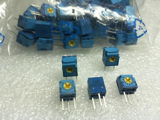 Japan TOCOS/RG063S precision adjustable potentiometer 100K..1K.2K.20K..200K