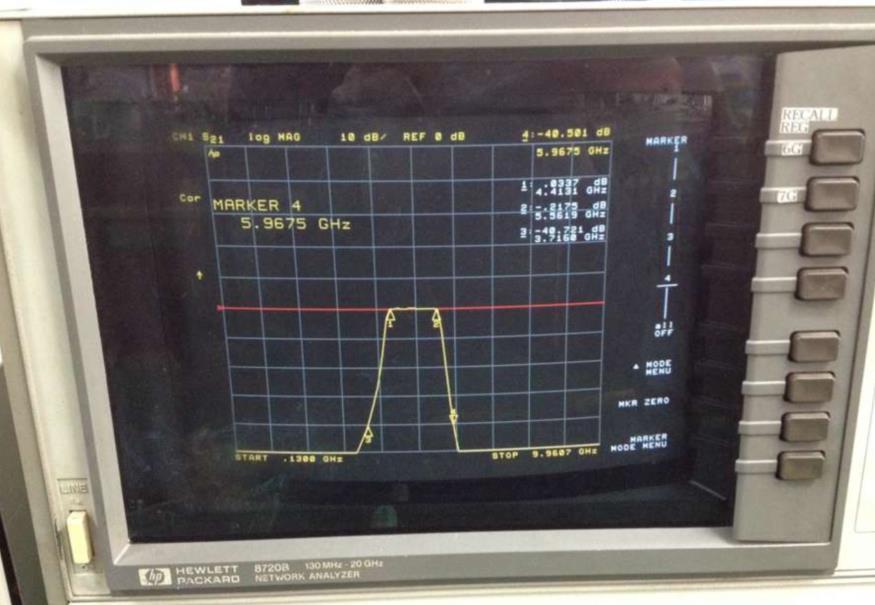 7FV20-5000/U1100-OP/O 4.5-5.5GHZ K&L RF microwave bandpass filter SMA