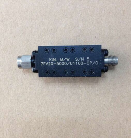 7FV20-5000/U1100-OP/O 4.5-5.5GHZ K&L RF microwave bandpass filter SMA