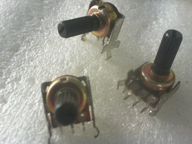 Single potentiometer B50K/ /10k..20k..50k 100k..500k three...
