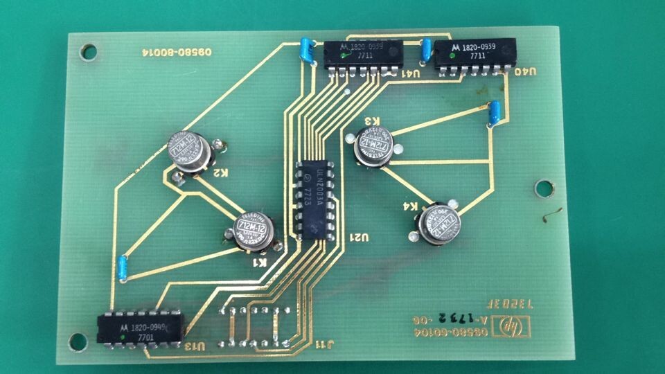 09580-60104 TELEDYNE control board 712M-12 HP radio frequency relay
