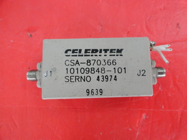 Supply CELERITEK amplifier 15V SMA CSA-870366