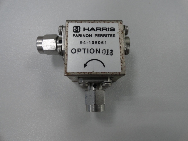 HARRIS 94-105061 6-7GHZ RF isolator SMA