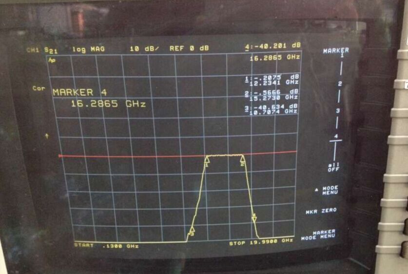 7FV10-13750/U2700-OP/O 12.3-15.2GHZ K&L RF bandpass filter SMA