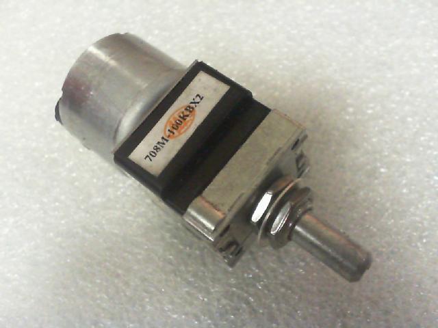 Japan ALPS talents BC 708M-100BX2 potentiometer motor / eight feet / / with adjustable shaft