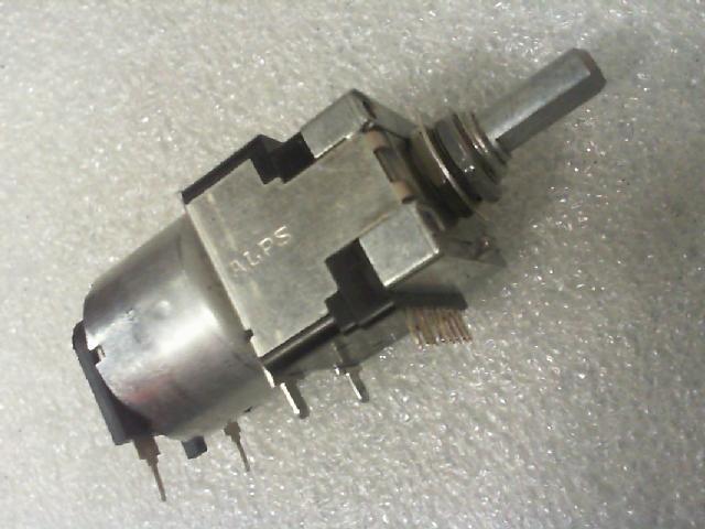 Japan ALPS talents BC 708M-100BX2 potentiometer motor / eight feet / / with adjustable shaft