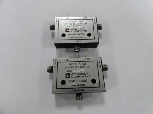 GENERAL MICROWAVE 1699 0.1-20GHZ SPDT SMA