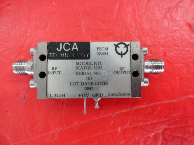 Supply JCA1721-3102 15V amplifier SMA JCA