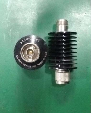 Coaxial fixed attenuator 6dB 10W SA3N10W-06 N DC-4GHZ (F-M)