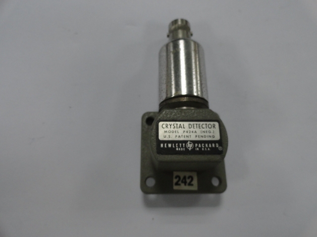 Supply P424A HP waveguide detector 12.4-18GHz + WR62 0.2dB WG-BNC