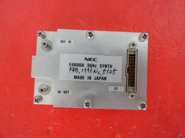 Supply NEC amplifier 3GHz SMA E4886B