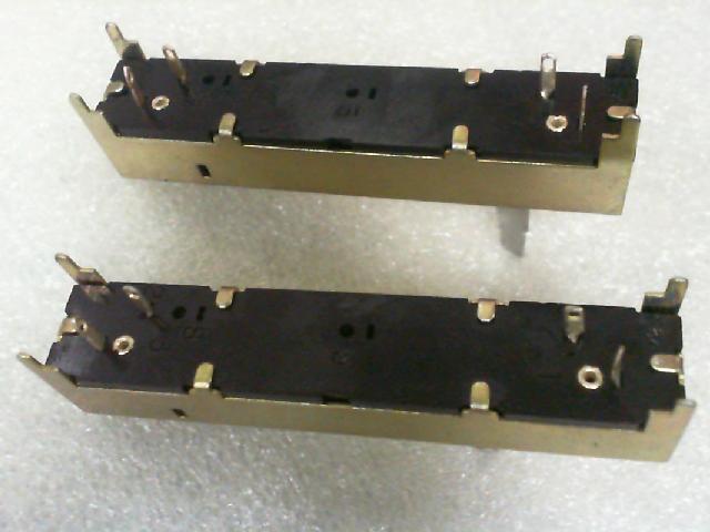 Japan's Matsushita M50K. single fader potentiometer M50KB/7.5 cm.