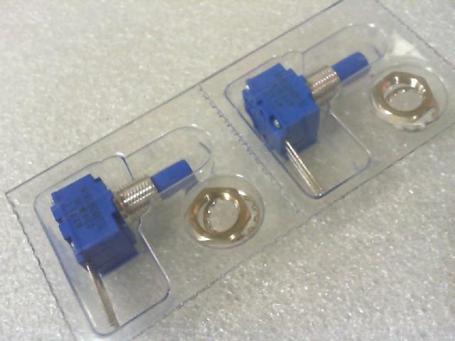 United States. Single potentiometer 91A1AB24B10L//1K... Shaft 20mm length