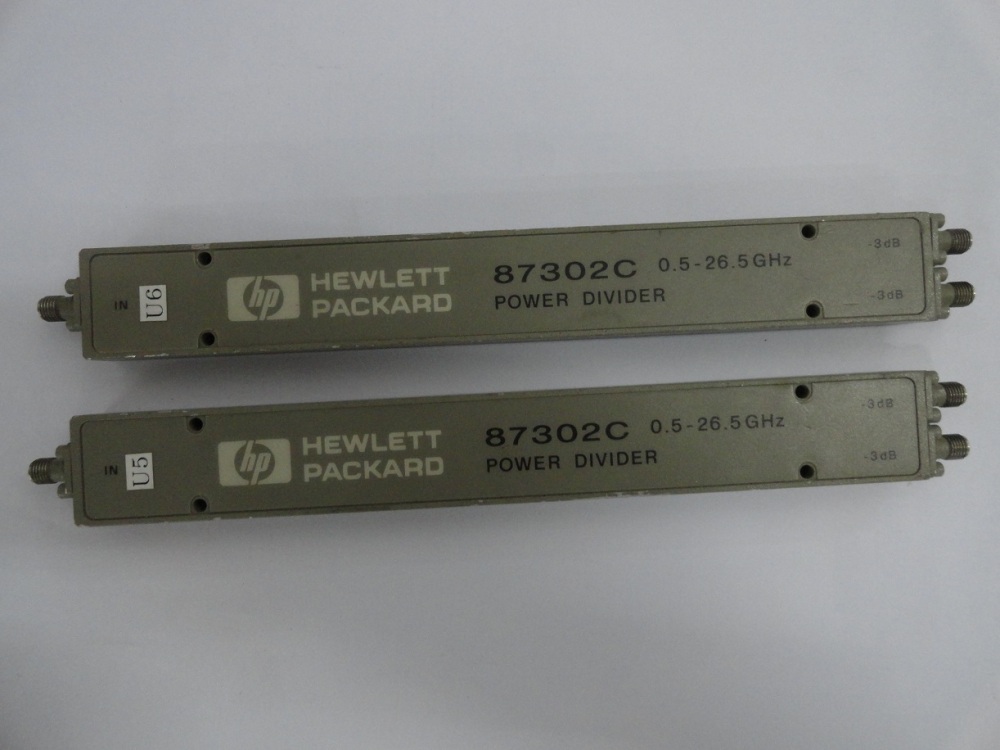 Supply 87302C 0.5-26.5GHz HP/Agilent RF microwave power divider SMA