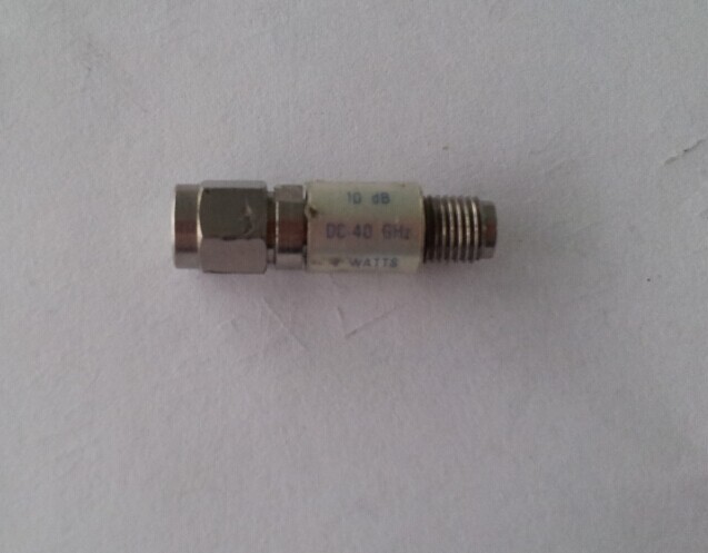 43KC-10 DC-40GHZ 10dB WILTRON RF microwave precision fixed attenuator 2.92mm