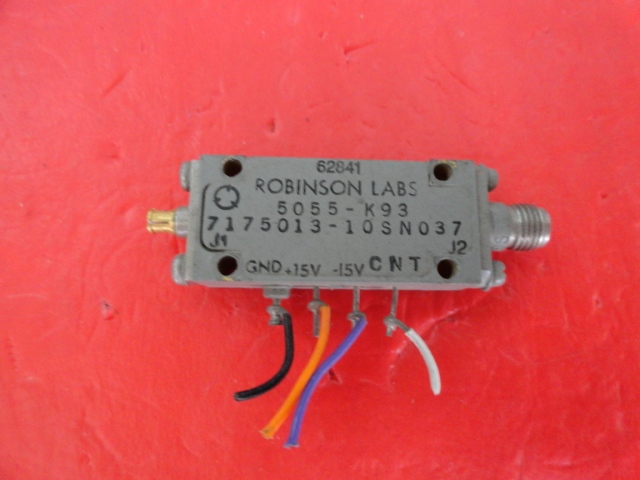 Supply ROBINSON amplifier 15V SMA 5055-K93
