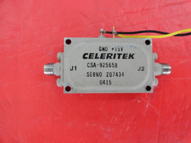 Supply CELERITEK amplifier 15V SMA CSA-925658