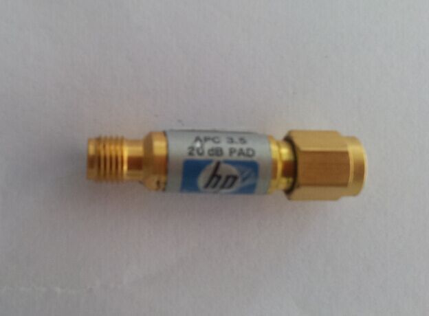 Agilent 85053-60001 DC-26.5GHZ 20dB HP coaxial fixed attenuator 3.5mm