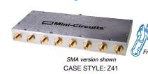 ZB8PD-362-N+ 600-3600MHz Mini-Circuits a sub eight power divider N