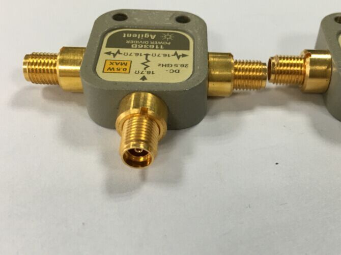 11636B DC-26.5GHZ Agilent HP Agilent RF microwave power divider is a two