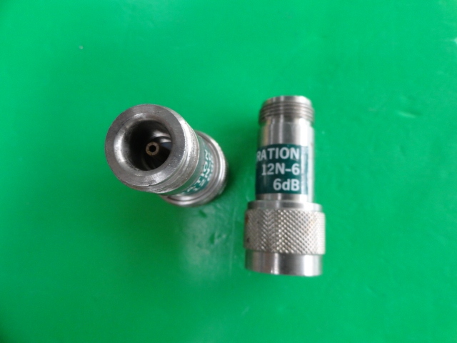 Supply 12N-6dB INMET coaxial fixed attenuator Att:6dB 2W N DC-12.4GHz