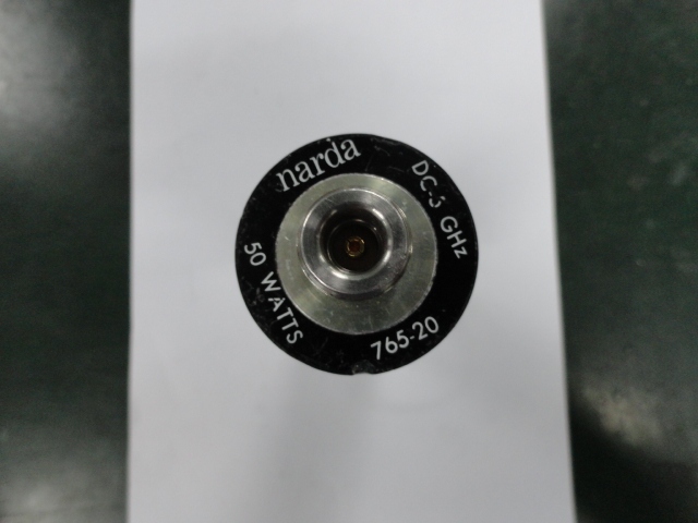 Supply high power coaxial fixed attenuator 765-20 DC-5GHZ 20dB 50W N Narda