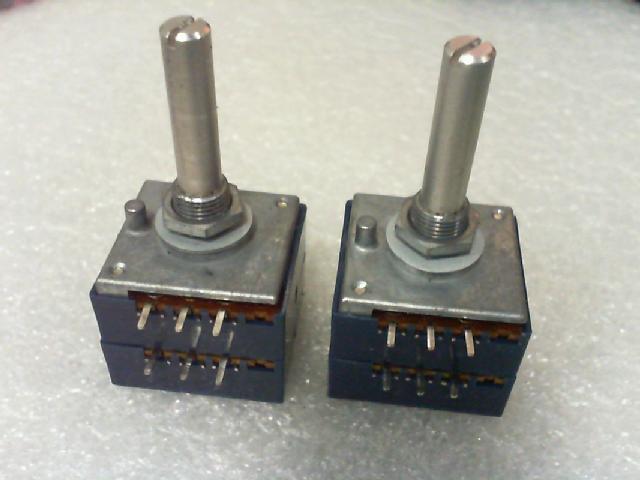 Japan ALPS Lovell. British - ah double power amplifier potentiometer 50KAX2// two rows of the Hexapod.